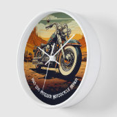 Motorrad Motorsport Geschenkuhr Uhr (Winkel)