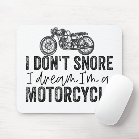 Motorrad Mousepad (Mit Mouse)