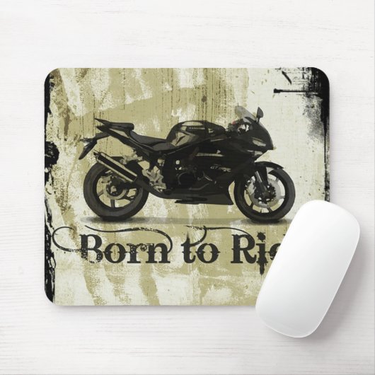 Motorrad Mousepad (Mit Mouse)