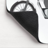 Motorrad Mousepad (Ecke)