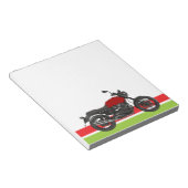 Motorrad Notizblock (angewinkelt)