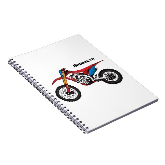 Motorrad Notizblock (Rechte Seite)