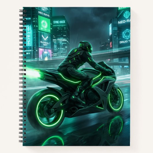 Motorrad Notizbücher & Tagebücher (Vorderseite)