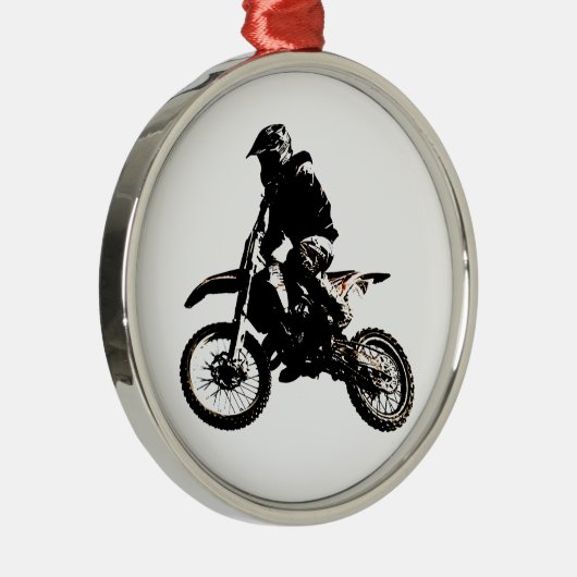 Motorrad Ornament Aus Metall (Rechts)