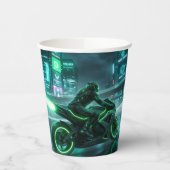 Motorrad-Papierbecher Pappbecher (Links)