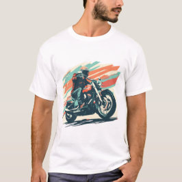 Motorrad-phantastische Motorradfahrer-Tour T-Shirt
