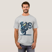 Motorrad-phantastische Motorradfahrer-Tour T-Shirt (Vorne ganz)