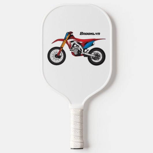 Motorrad Pickleball Schläger (Vorderseite)