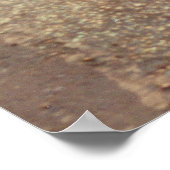 Motorrad-Pinup-Girl der 1980er Poster (Ecke)