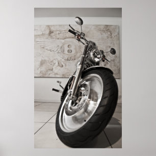 Motorrad-Plakat Poster