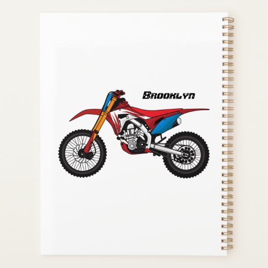 Motorrad Planer (Rückseite)