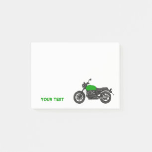 Motorrad Post-it Klebezettel