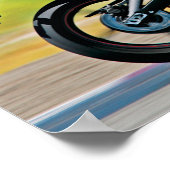 Motorrad Poster (Ecke)