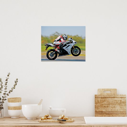 Motorrad Poster (Küche)