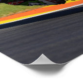 Motorrad Poster (Ecke)