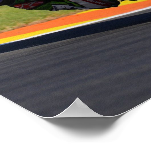 Motorrad Poster (Ecke)