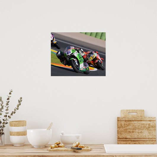 Motorrad Poster (Küche)