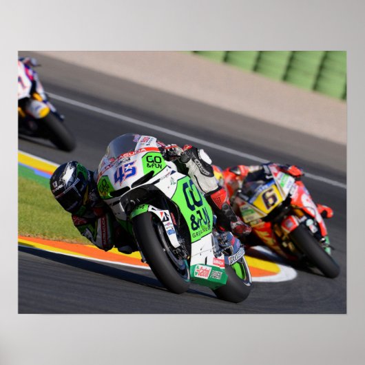 Motorrad Poster (Vorne)