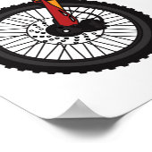 Motorrad Poster (Ecke)