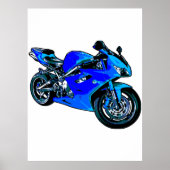 Motorrad Poster (Vorne)