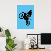 Motorrad Poster (Heimbüro)