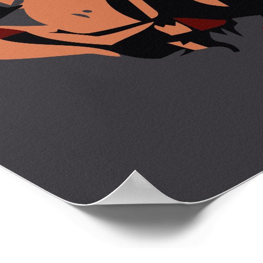 Motorrad Poster (Ecke)