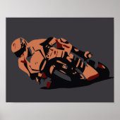 Motorrad Poster (Vorne)