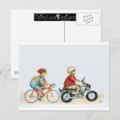 Motorrad Postkarte (Vorne/Hinten)