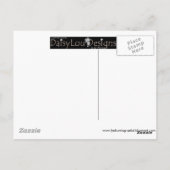 Motorrad Postkarte (Rückseite)