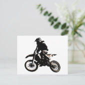 Motorrad Postkarte (Stehend Vorderseite)
