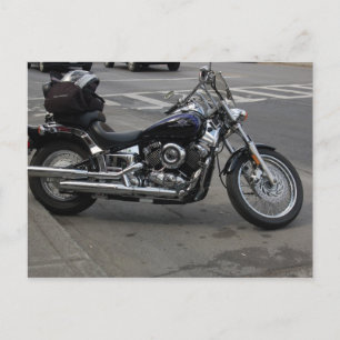 Motorrad Postkarte
