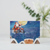 Motorrad Postkarte (Stehend Vorderseite)