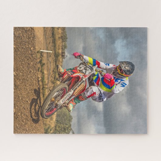 Motorrad Puzzle (Horizontal)