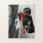 Motorrad Puzzle (Vertikal)