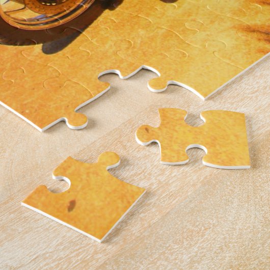 Motorrad Puzzle (Seite)