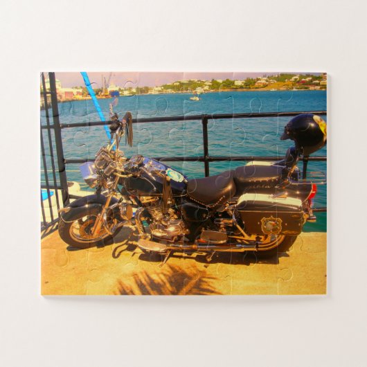Motorrad Puzzle (Horizontal)