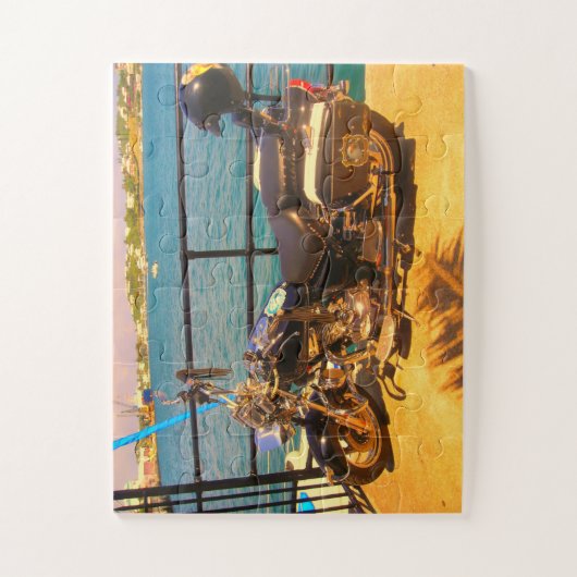 Motorrad Puzzle (Vertikal)