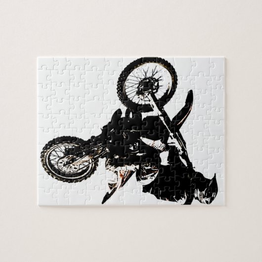 Motorrad Puzzle (Horizontal)