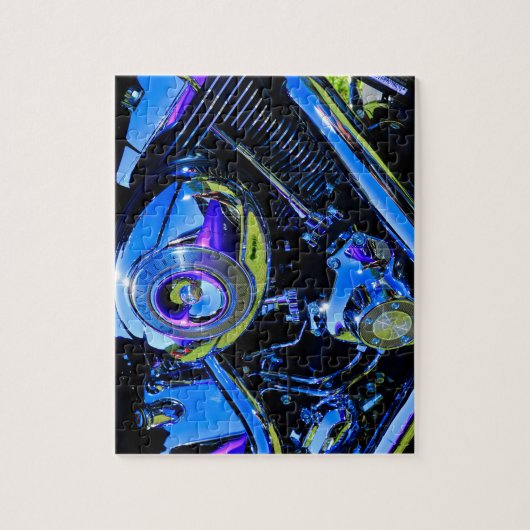 Motorrad-Puzzlespiel Puzzle (Vertikal)