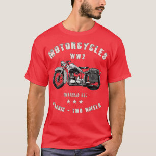 Motorrad R35 Retro Vintage Motorrad WW2 T-Shirt