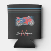 Motorrad-Racing Motorrad Initial & Name Sport Dosenkühler (Rückseite)