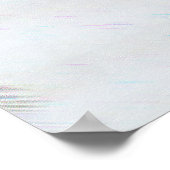 Motorrad Red Racer Poster (Ecke)