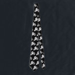 Motorrad-Rennen in Motocross Krawatte<br><div class="desc">Motocross wettbewerbsfähige Sport Motorrad Racing Großes Geschenk für Vatertag,  Geburtstag oder Weihnachten Schwarzer Hintergrund mit weißen und grauen Akzenten</div>