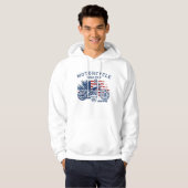 Motorrad-Roadtrip Route 66 Sturgis oder Pleite Hoodie (Vorne ganz)