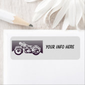 MOTORRAD-RÜCKSENDEADRESSE; ETIKETTEN (Insitu)