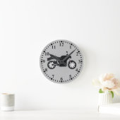 Motorrad Runde Wanduhr (Zuhause)