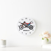 Motorrad Runde Wanduhr (Zuhause)