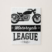 Motorrad-Sammlungslogos Puzzle (Vertikal)