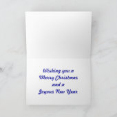 Motorrad Sankt Feiertagskarte (Innenseite)