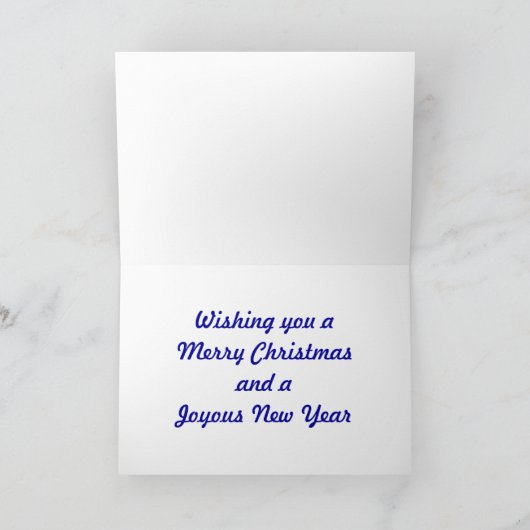 Motorrad Sankt Feiertagskarte (Innenseite)